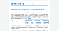 Desktop Screenshot of license4j.com